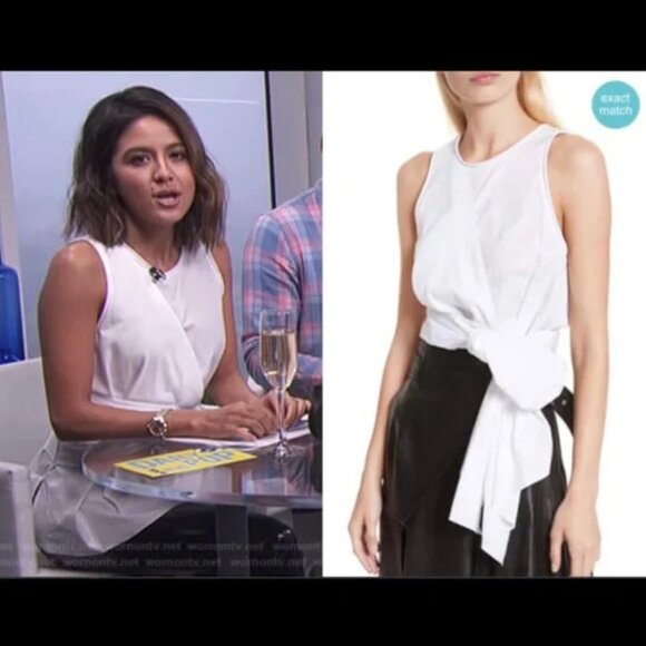 3.1 PHILLIP LIM Crew Neck Sleeveless Tunic Size: S | US 4 - Picture 2 of 9